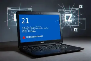 Dell Laptop mit Blue Screen of Death durch SupportAssist Update