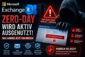 Microsoft Exchange Sicherheitslücke Zero-Day in OWA — IT-Sicherheit für KMU Düsseldorf